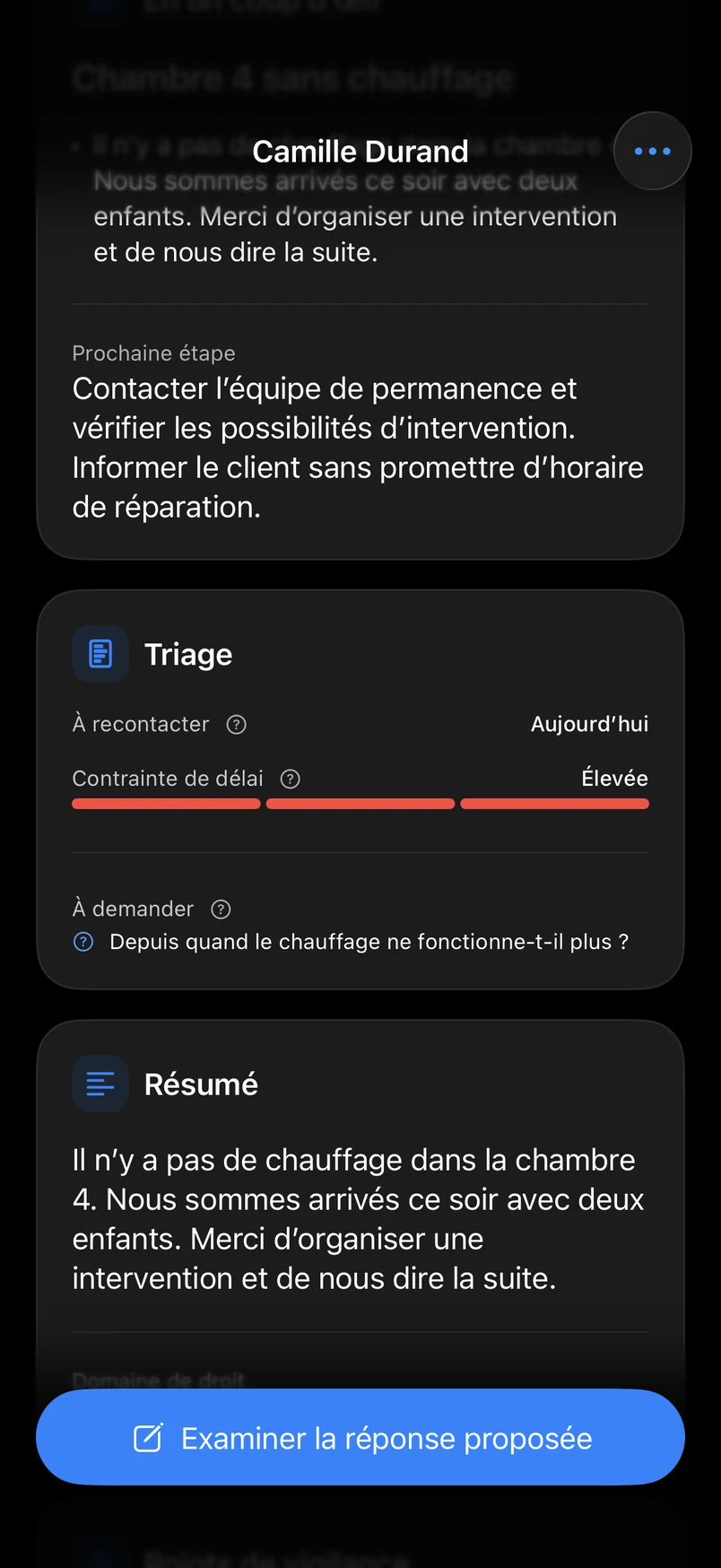 Le tri des e-mails en mode sombre